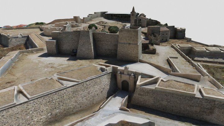 Castelo Juromenha 3D Model