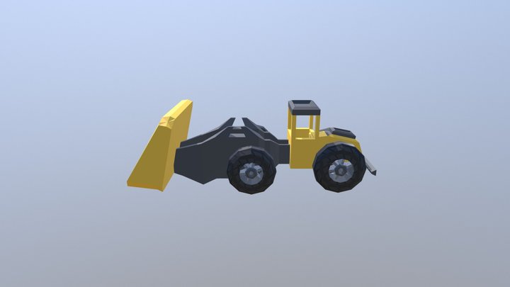 Trator 3D Model