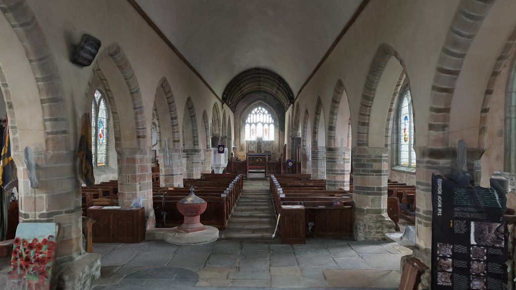 St Peter's Church Ugborough Interior
