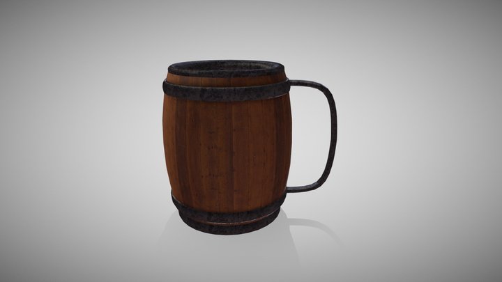 Mug Beer 3D Model