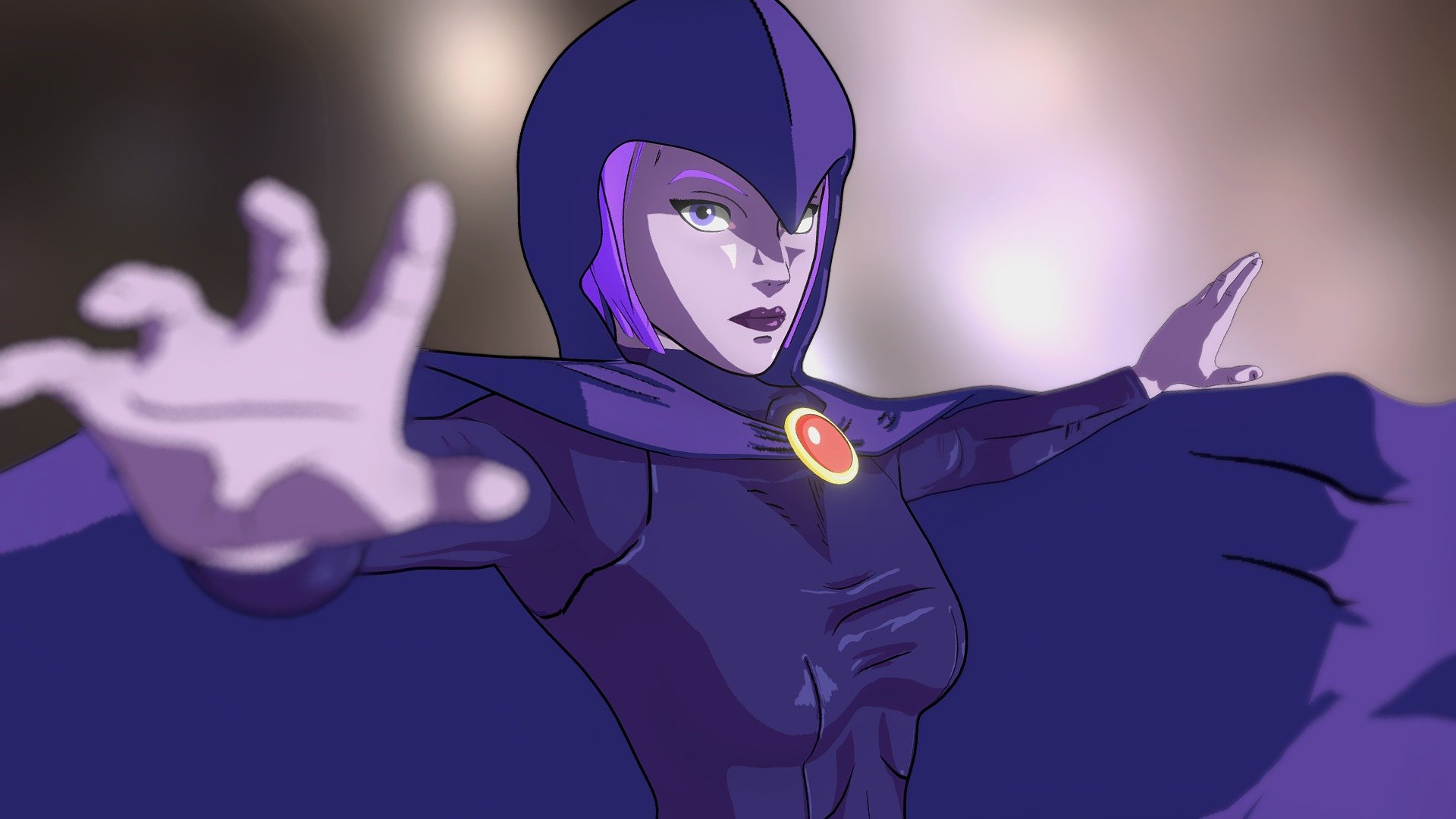 Teen titans Raven - Download Free 3D model by Gajk.Mv (@Gajk.Mv) [3a93d2a]