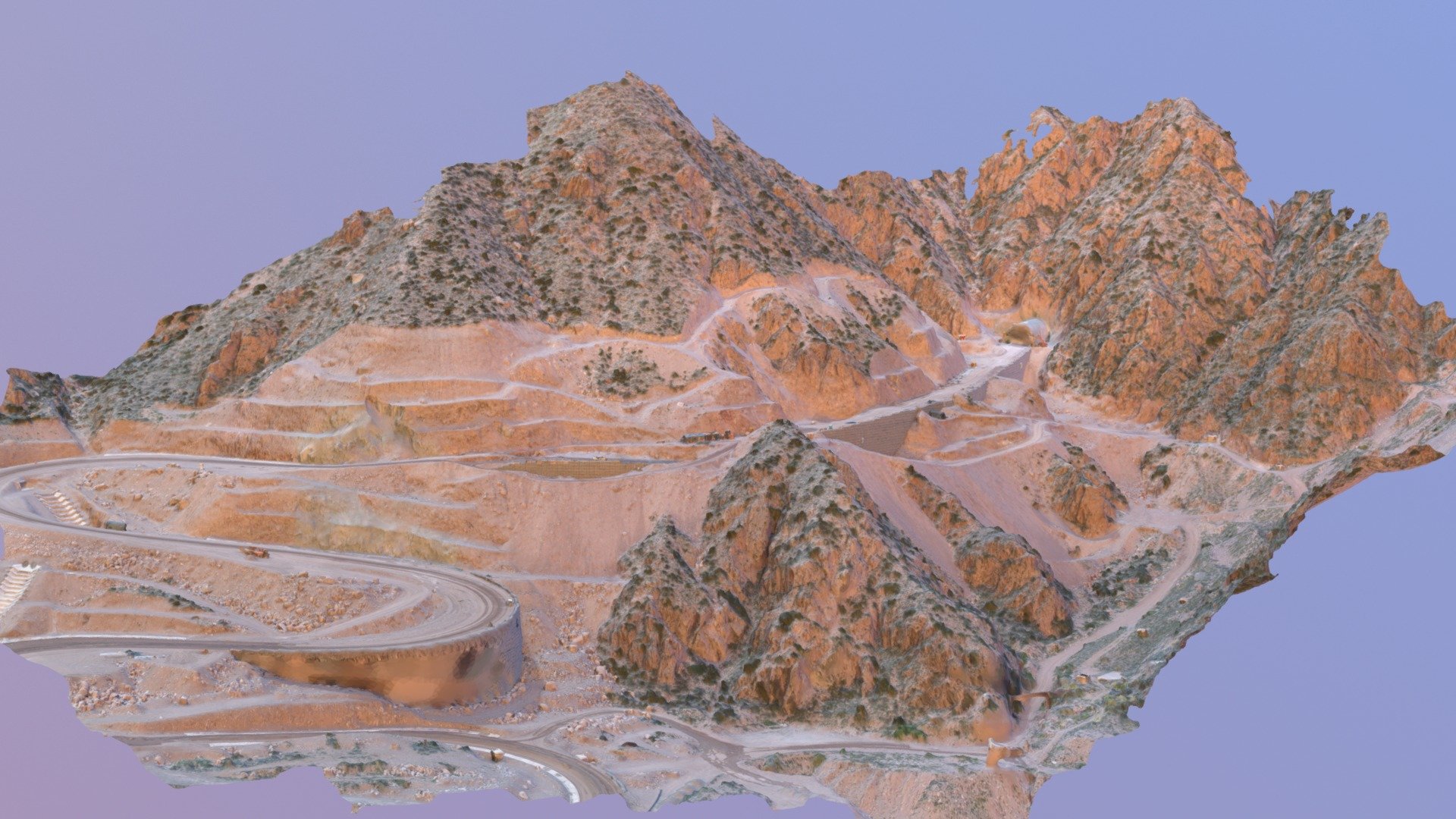 Topografia Cacheuta - Paramassi Andina SRL