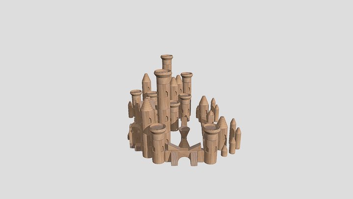 castle 3D Model