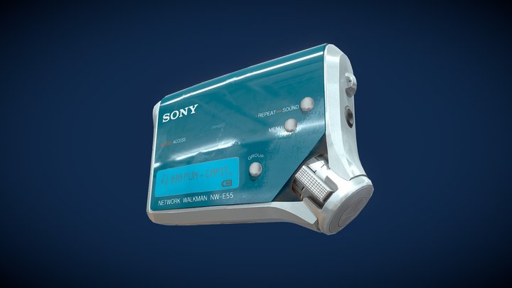 Sony NW E55 Walkman 3D Model