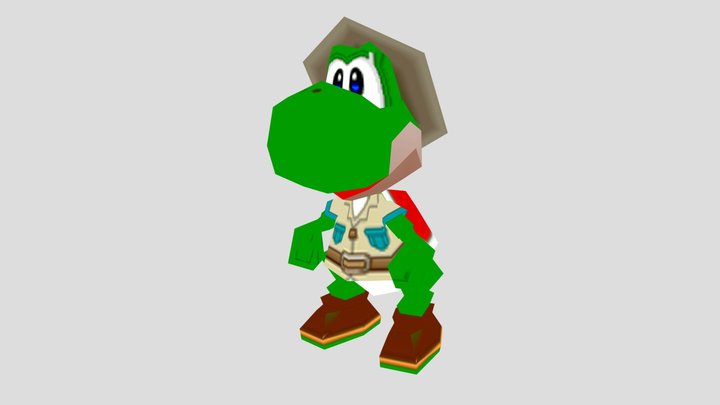 Yoshi (Mystery Land) – Free 3D Model STL