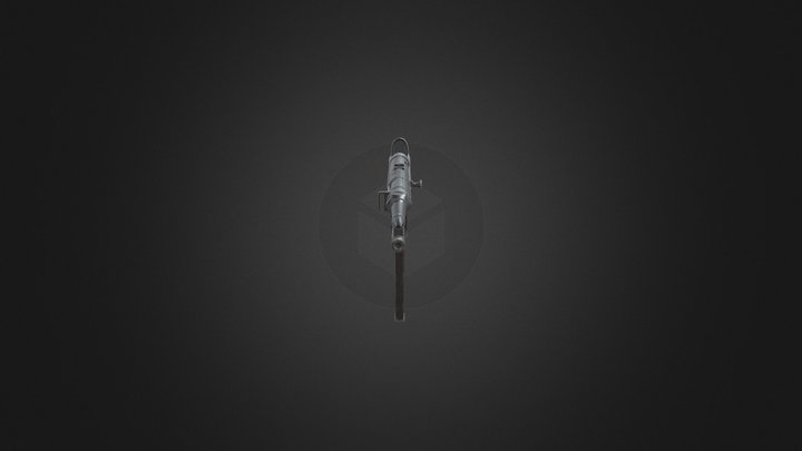 The MP 40 (Maschinenpistole 40) 3D Model