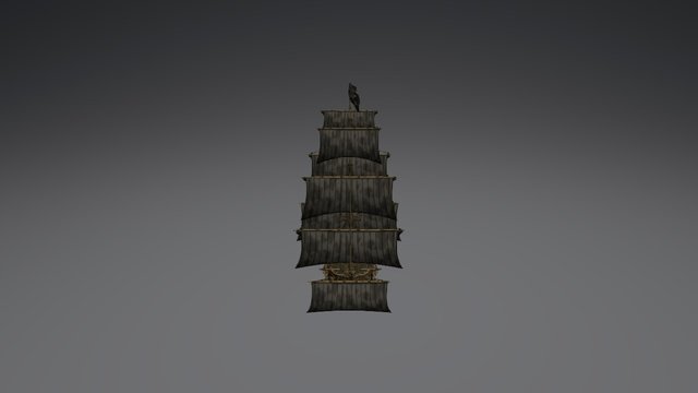 Pirate Ship 3D Model