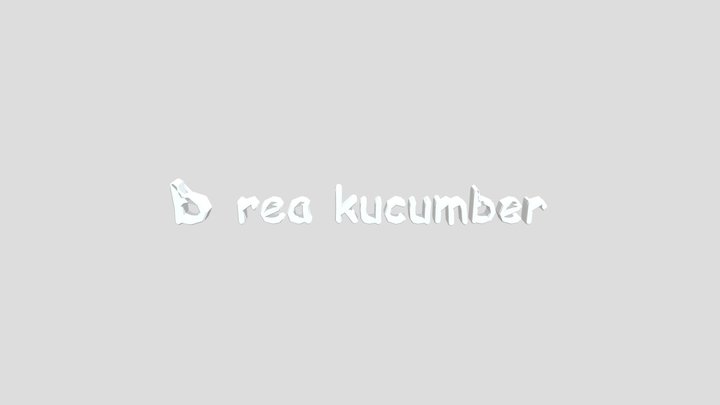 b    rea kucumber 3D Model