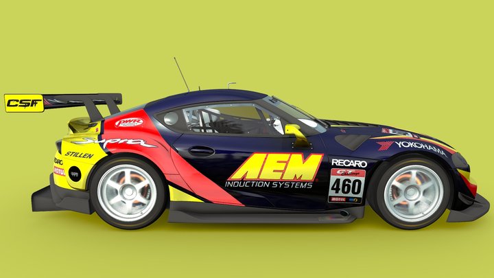 Toyota GR Supra 3D Model
