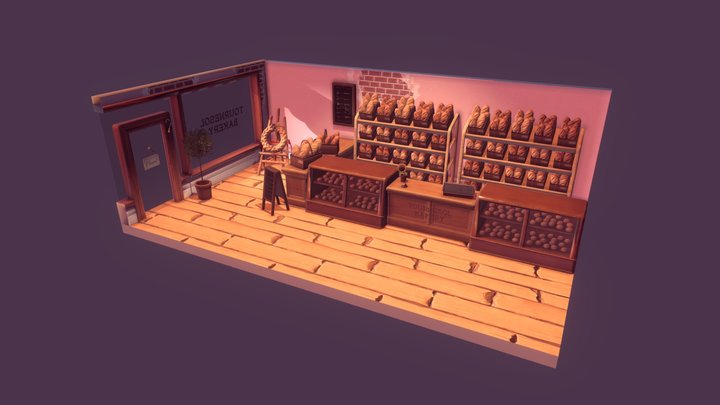 Bakery WIP 3D Model