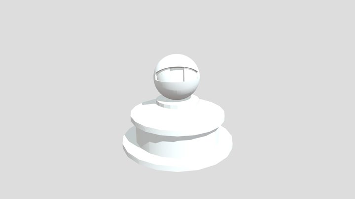 Spike Statue Project 3D Model