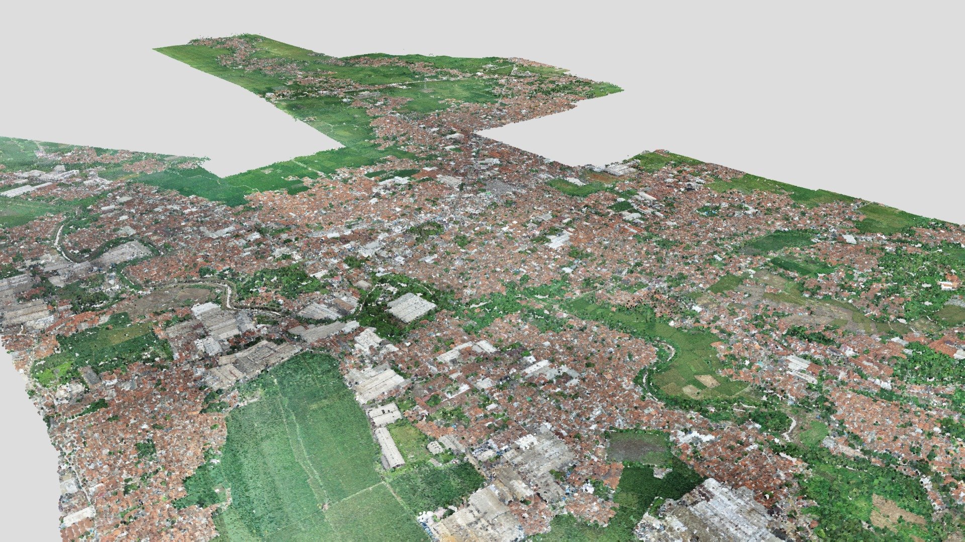 Low Resolution Version Of Majalaya,Indonesia - 3D Model By Sim M ...