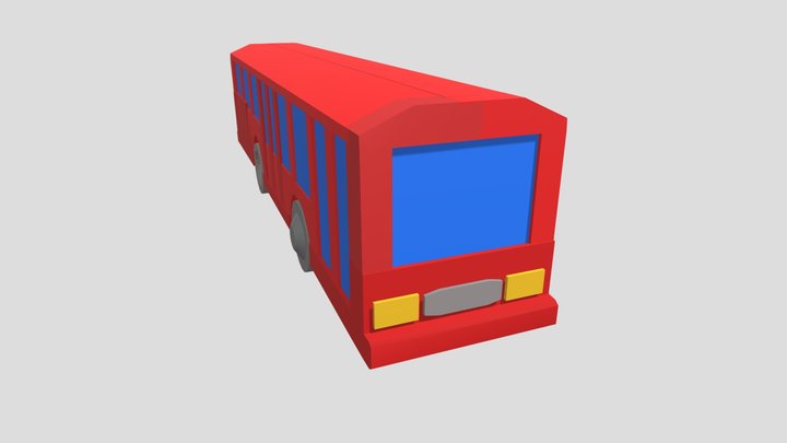 Bus model Prisma 3d 3D Model