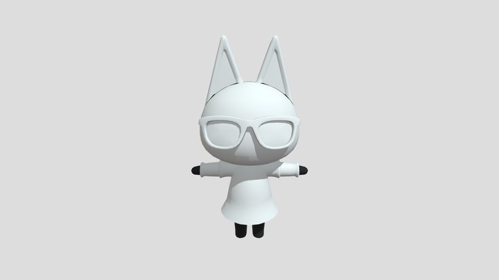 Raymond the Cat 3D Model