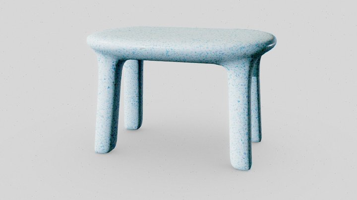 re2_ecobirdy_luisa-table-ocean_lowpoly 3D Model