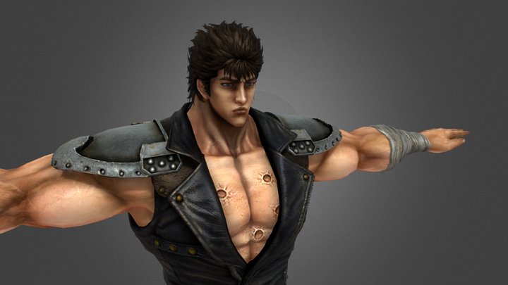 Fist Of The North Star: Lost Paradise - Kenshiro – Gratis 3D-model STL