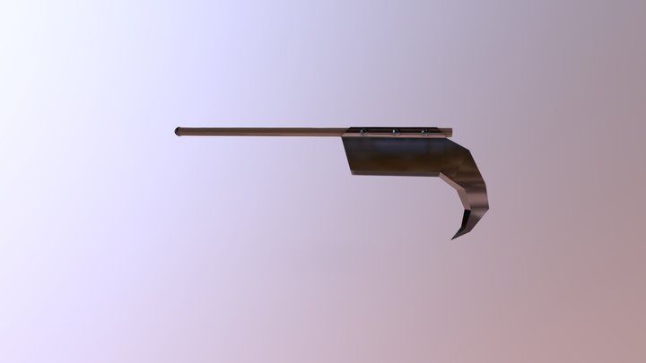 Hook Axe 3D Model