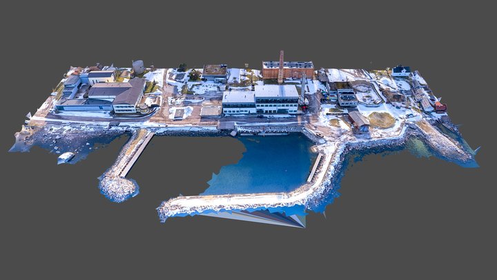 Viinistu Harbour 3D 3D Model