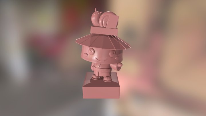 mascot character(KASABON Type A-1) 3D Model