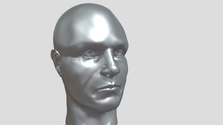 Bald Bolt 3D Model