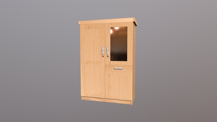 Lemari Baju 3D Model