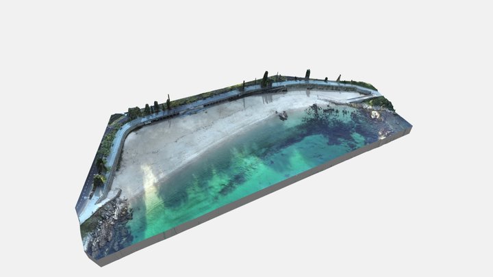 Playa De Portocelo 3D Model