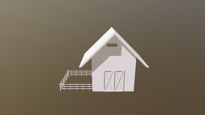 Archie's Barn Reference Model 3D Model