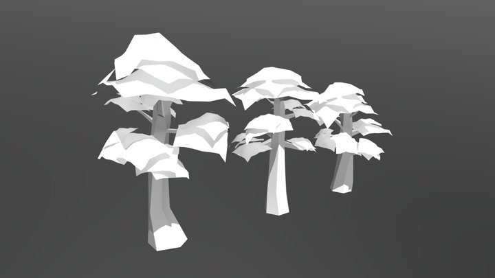 Black pines example 3D Model
