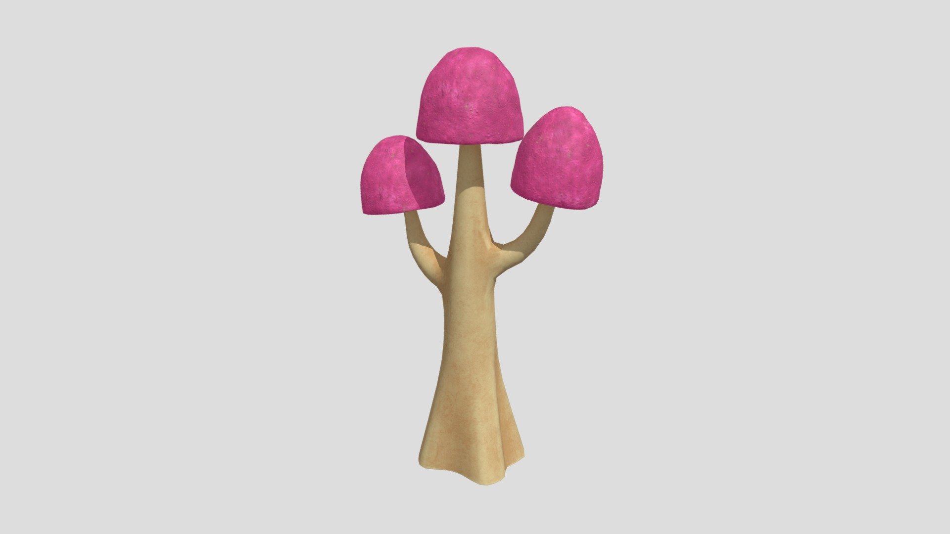 Mushroom Tree Pink