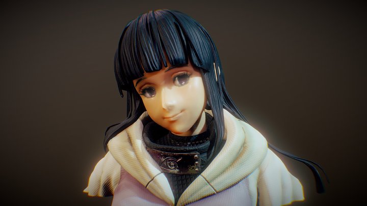 Hinata 3Dart :) Naruto Shippuden 3D Model