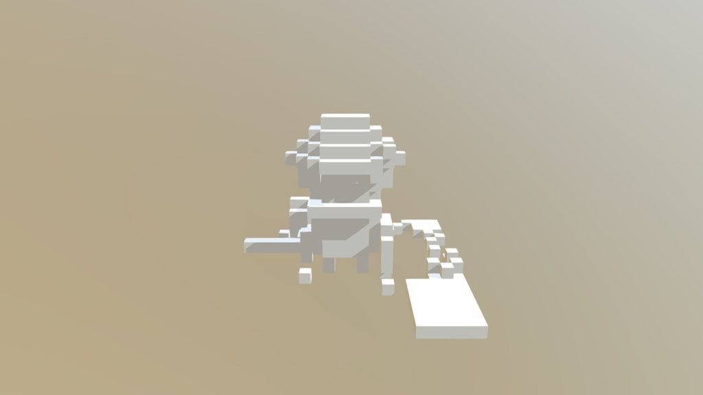 Zombie Sword Final Export Voxel
