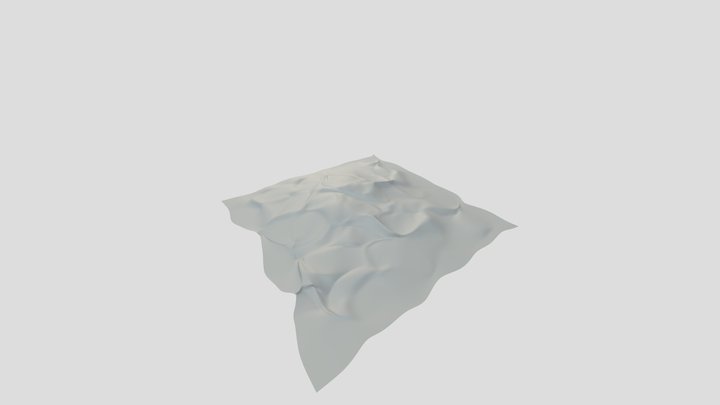 Crumpled paper 3D Model