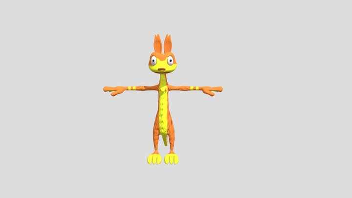 Daxter 3D Model