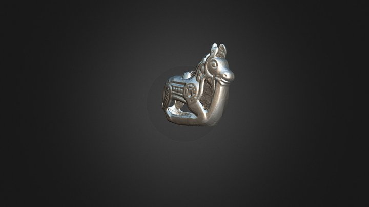 Horse-like pendant 3D Model
