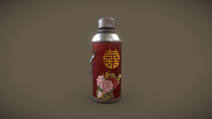 Chinese Kettle 3D Model