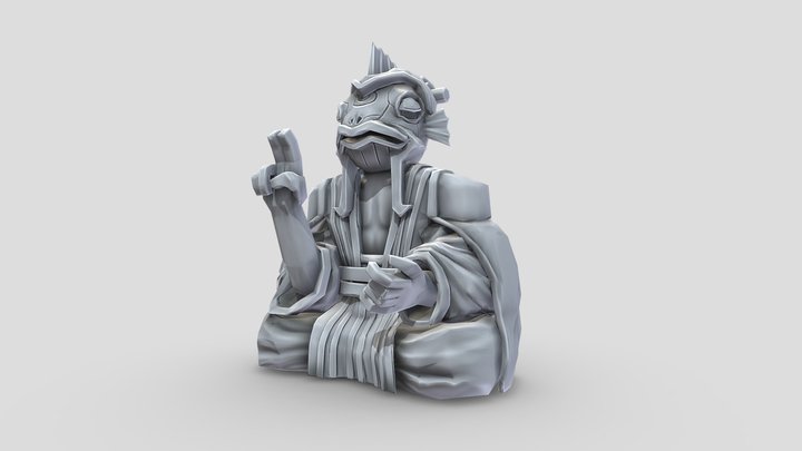 Buddha Statue 3D Model