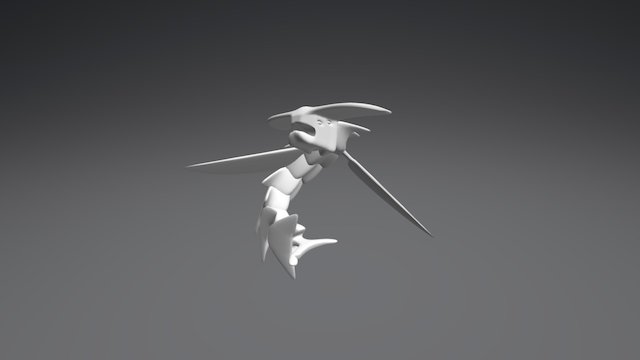 Shark-Dragon 3D Print