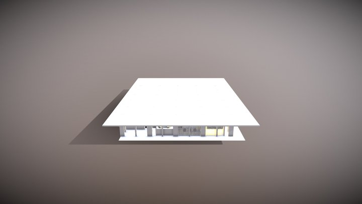 ProV 8th floor 3D Layout Company Architecture 3D Model