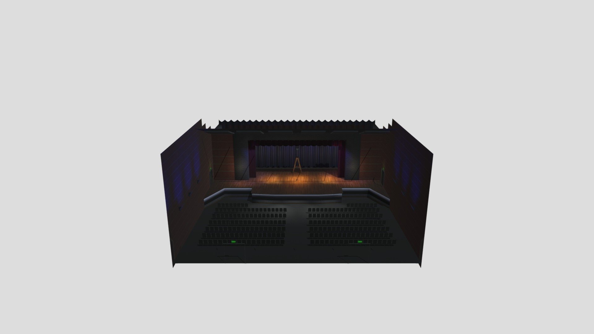 Bop to the Top Stage - Download Free 3D model by SidewalkNZ [f1a150e ...