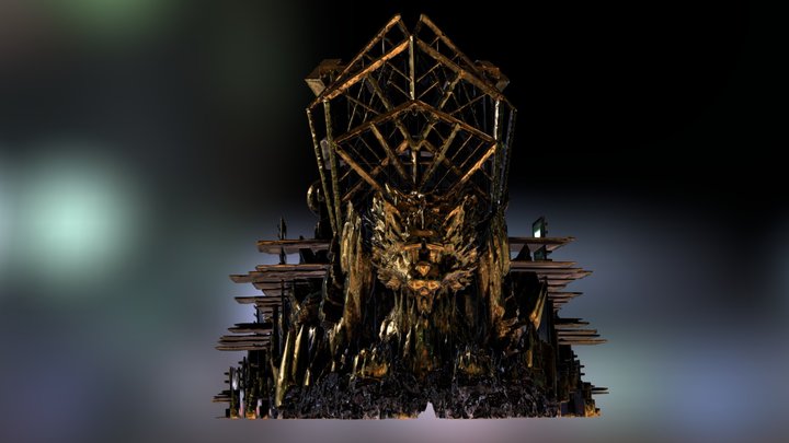 Throne 2 3D Model
