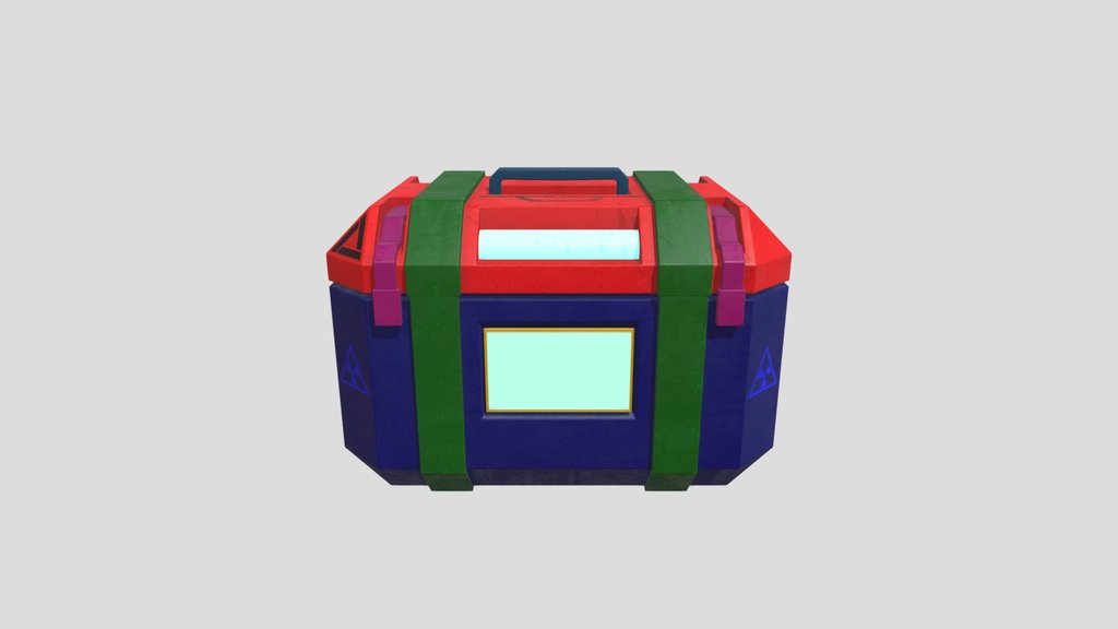 Scifi Hard Surface Crate
