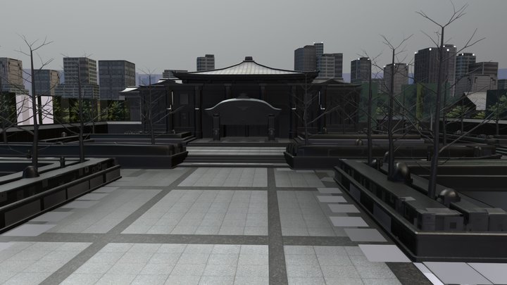 Tojo Clan HQ 3D Model