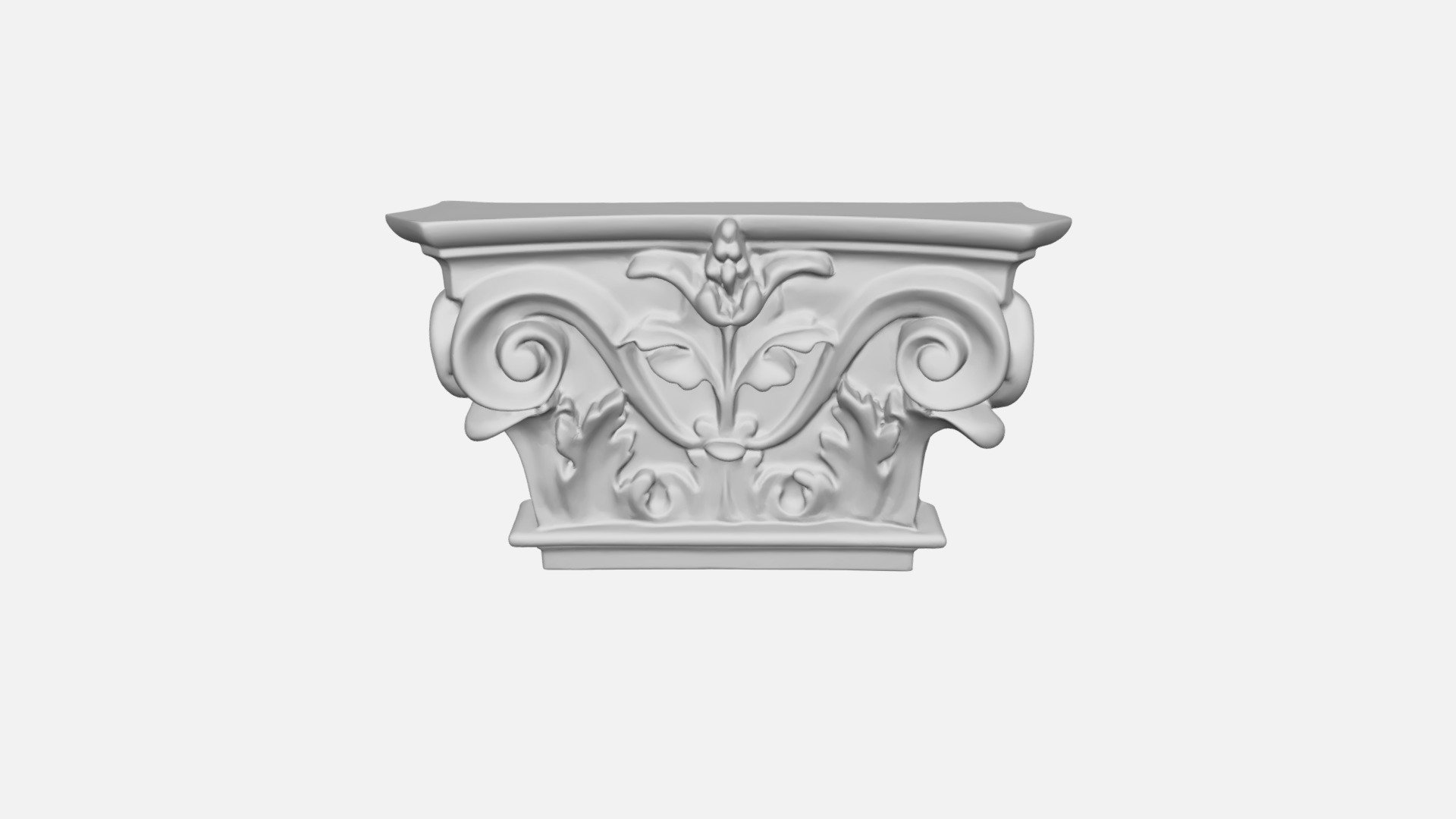 Пилястр капитель Gaudi Decor PL 554N