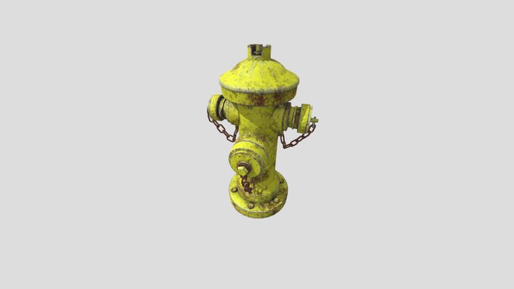 FireHydrantMesh 3D Model