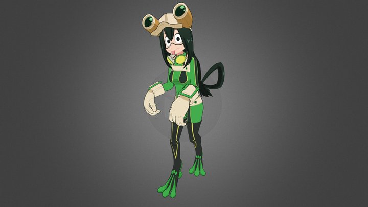 Tsuyu Asui 3D Model