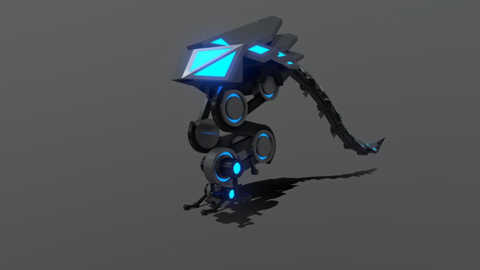 Granaiki Raptor Droid - 3D model by Flikd Design (@Flikd_Design ...