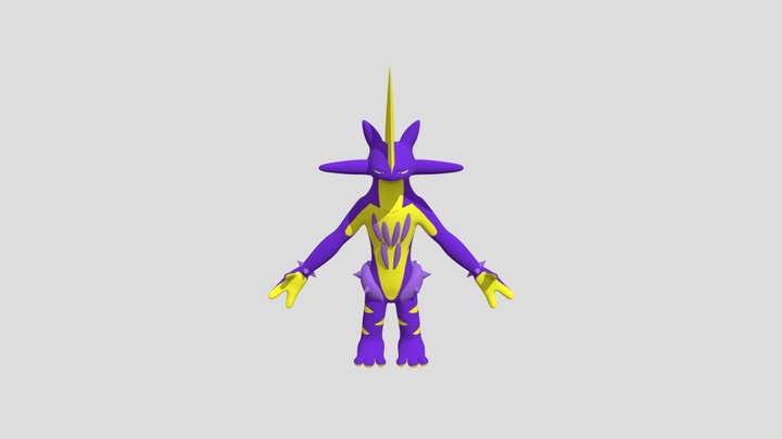 Pokemon Toxel Toxtricity 3D model 3D printable