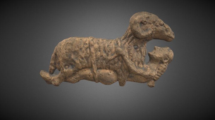 Arch. Museum of Delphi - 3D object 12 3D Model