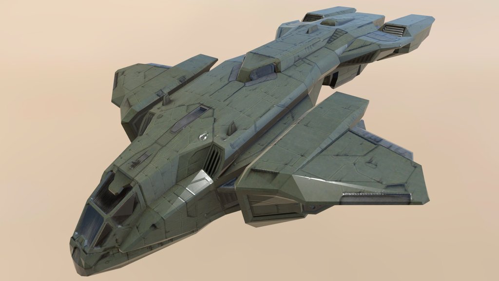 Futuristic Ships - A 3D model collection by TitanWard - Sketchfab