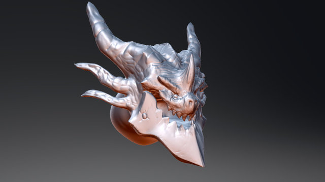 Darkwing The Dragon From Wow 3 Reduced 3D Model